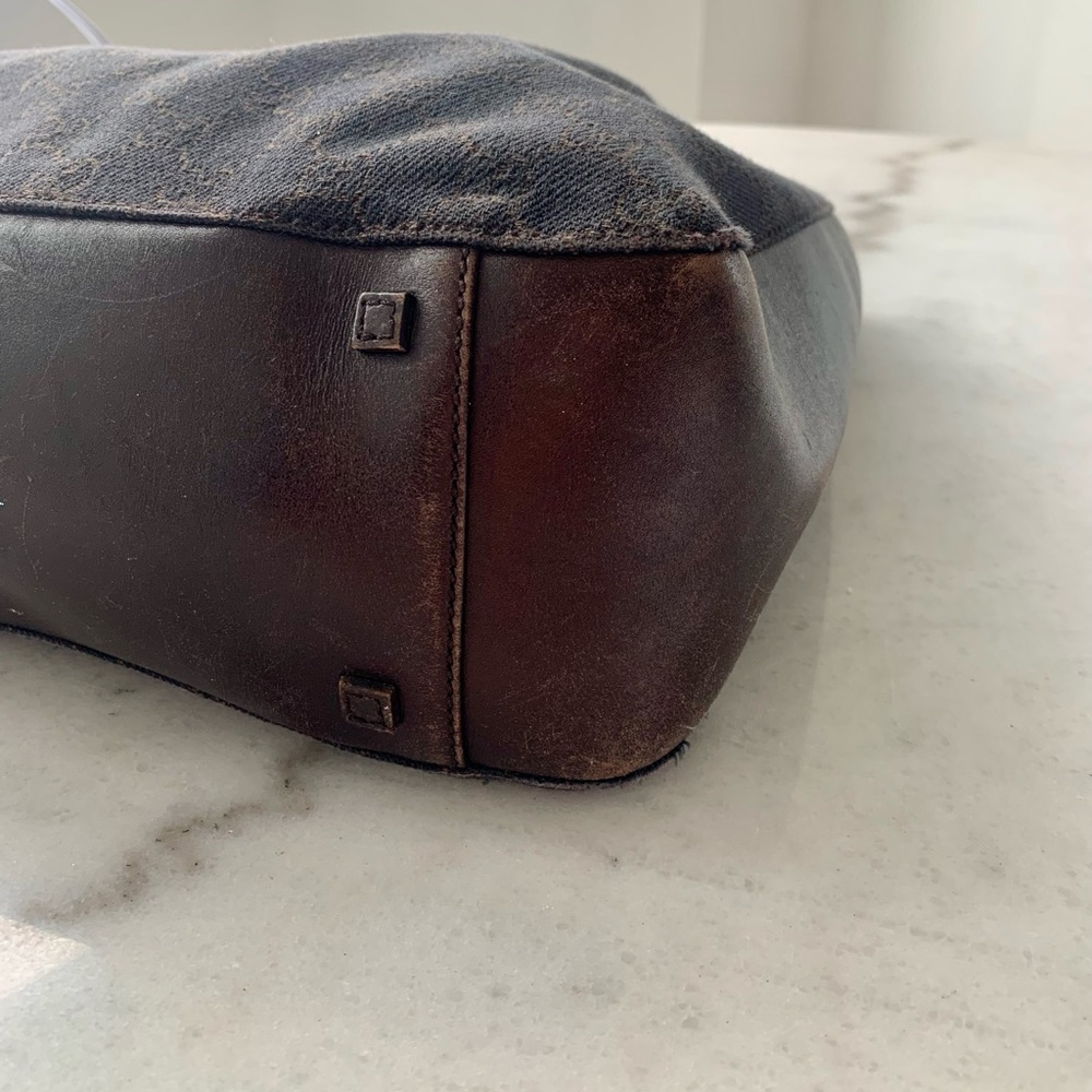 Brown Gucci GG Canvas Tote Bag - Picture 8 of 8